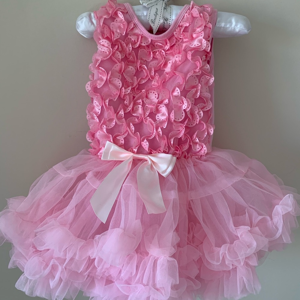 Baby girl pink tutu dress